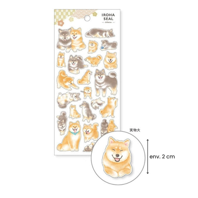 Japanske Shiba Inu-klistermærker