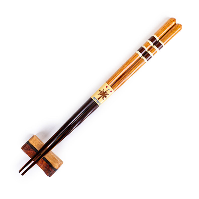 Japanske Spisepinde - Naturtræ & Holder