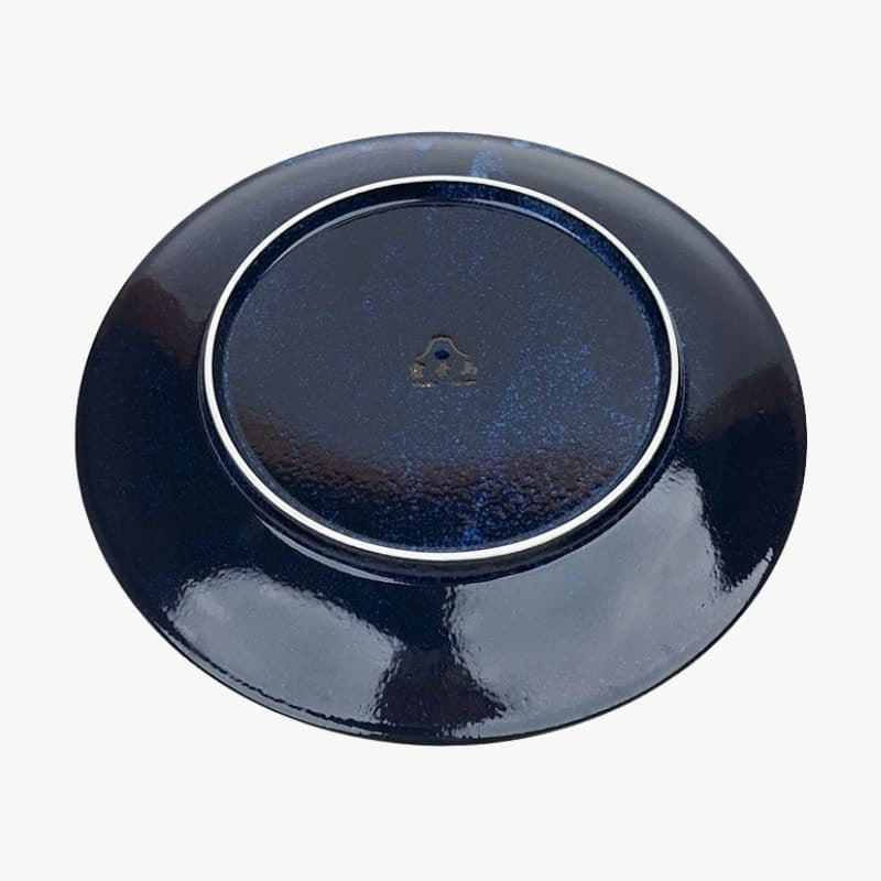 Kanagawa rund japansk tallerken