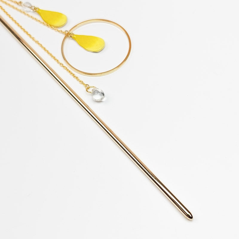 Kanzashi gule kronblade