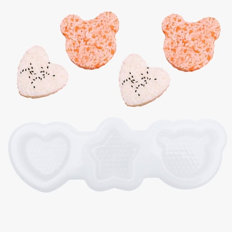 Kawaii japansk onigiri-form