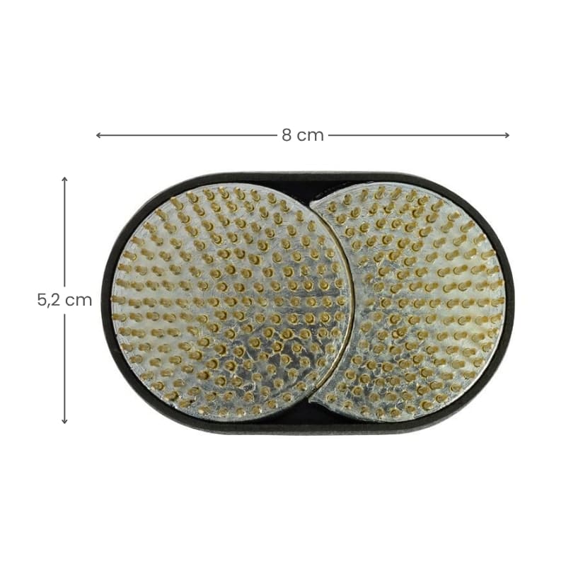 Kenzan Ikebana Double Flower Pick - 80 x 52 mm