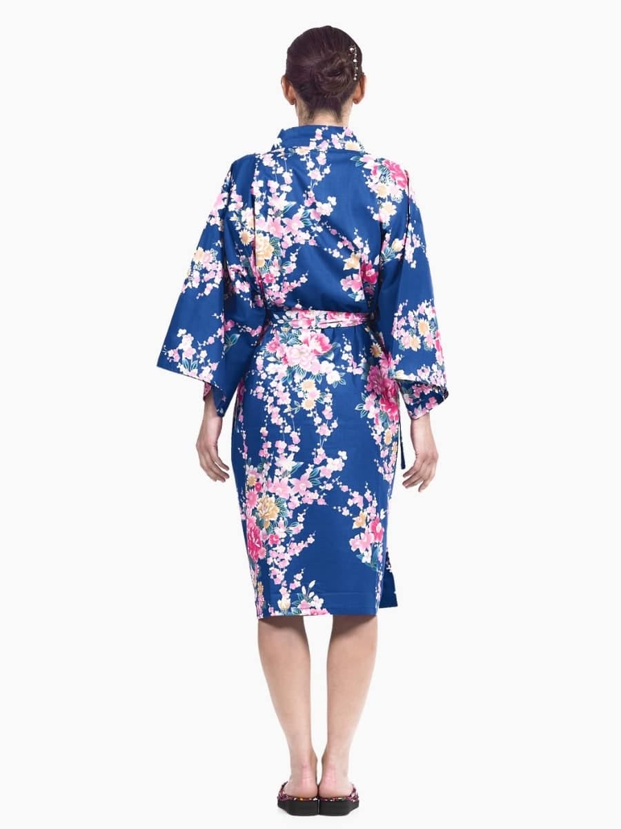Kimono Happi Woman Botan to Uchōran Én størrelse