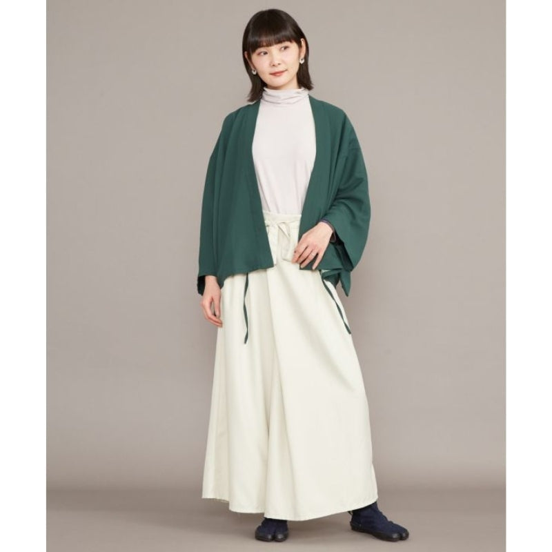 Kimono-jakke til kvinder, grøn