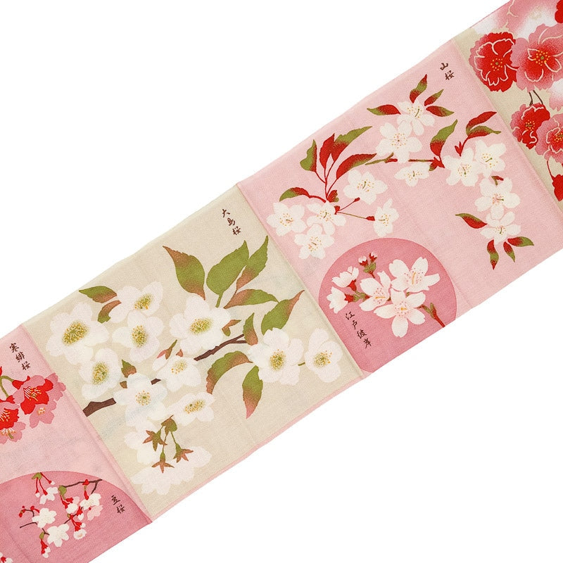 Kirsebærblomst Japansk Tenugui