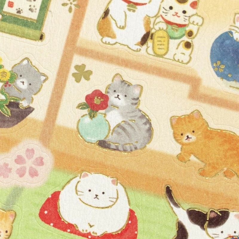 Klistermærker til japanske katteelskere