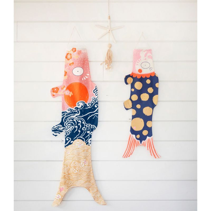 Koinobori bølger - 100 cm