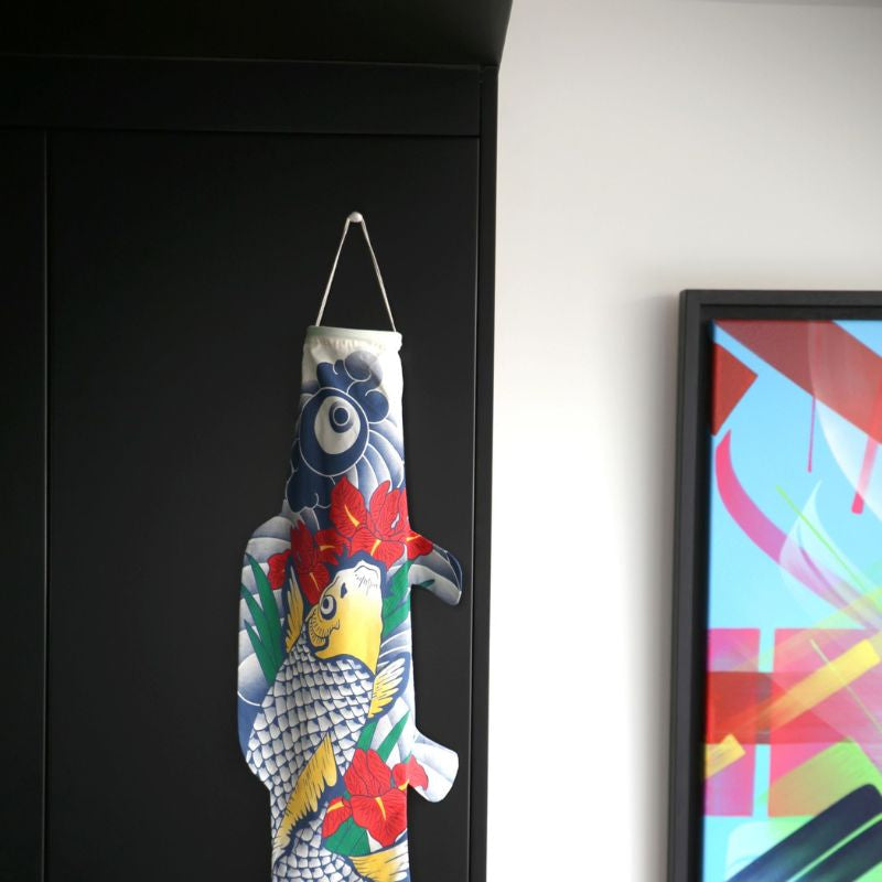 Koinobori fiske-tatovering - 100 cm