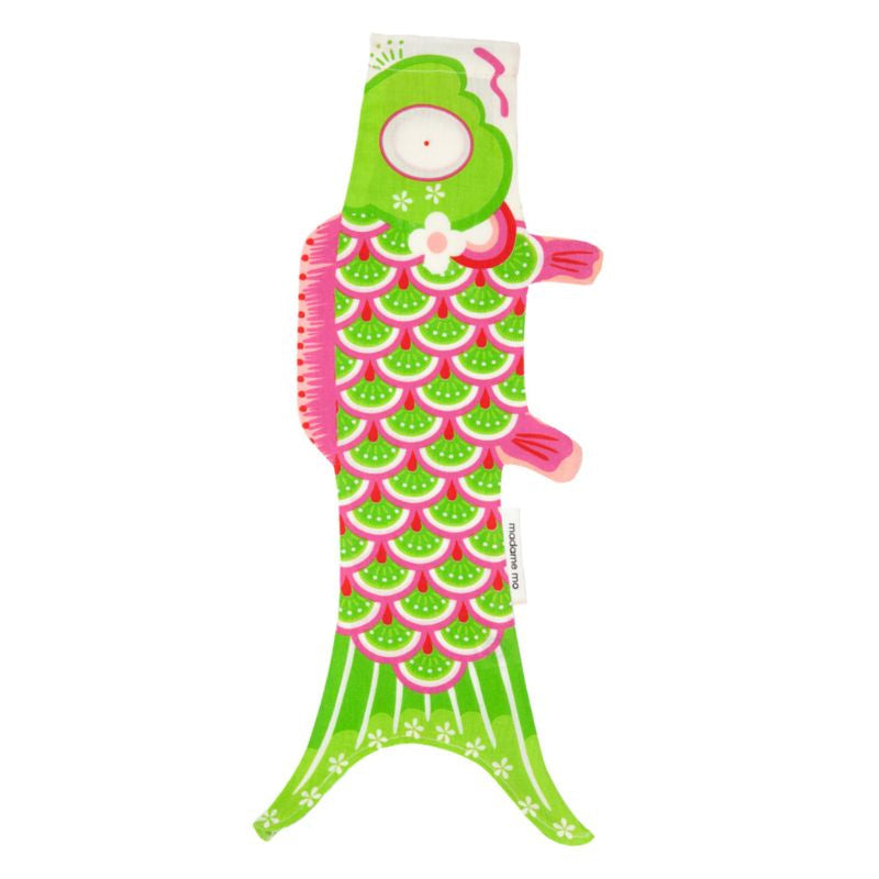 Koinobori Grøn & Pink Mini - 45 cm
