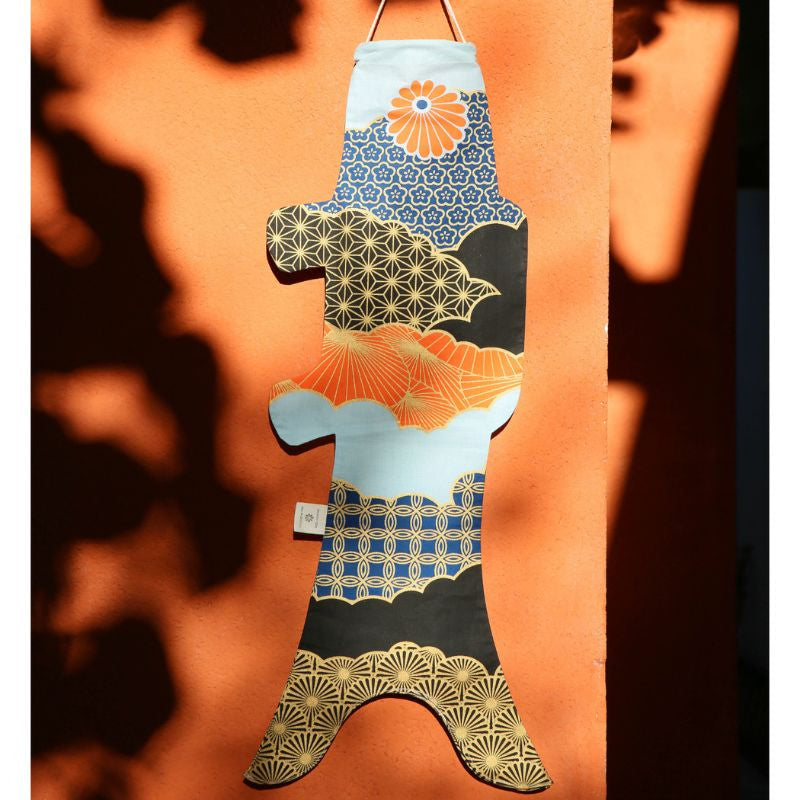 Koinobori patchworkstof - 70 cm