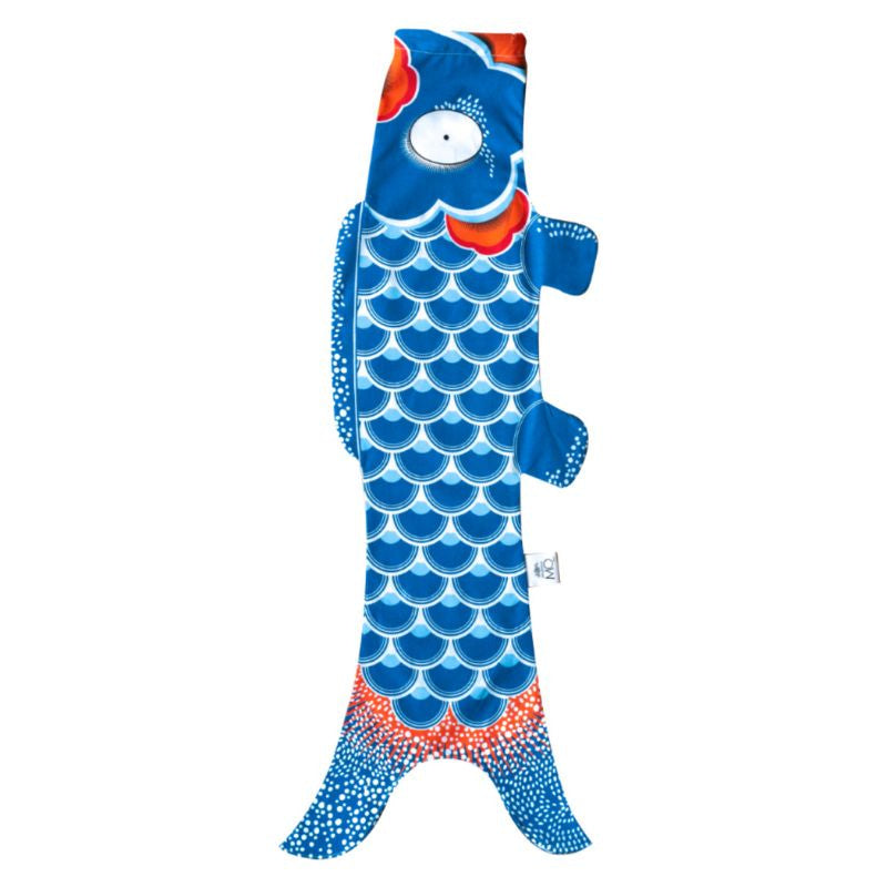 Koinobori Traditionel blå - 70 cm