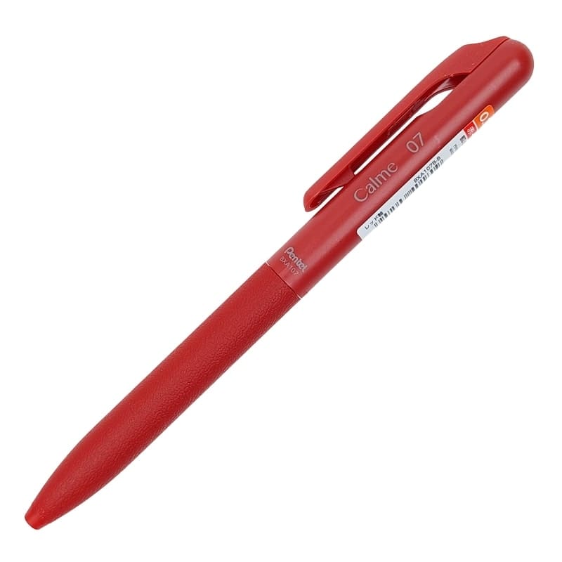 Kuglepenblæk Gel Pentel Calm 0,7 mm Rød