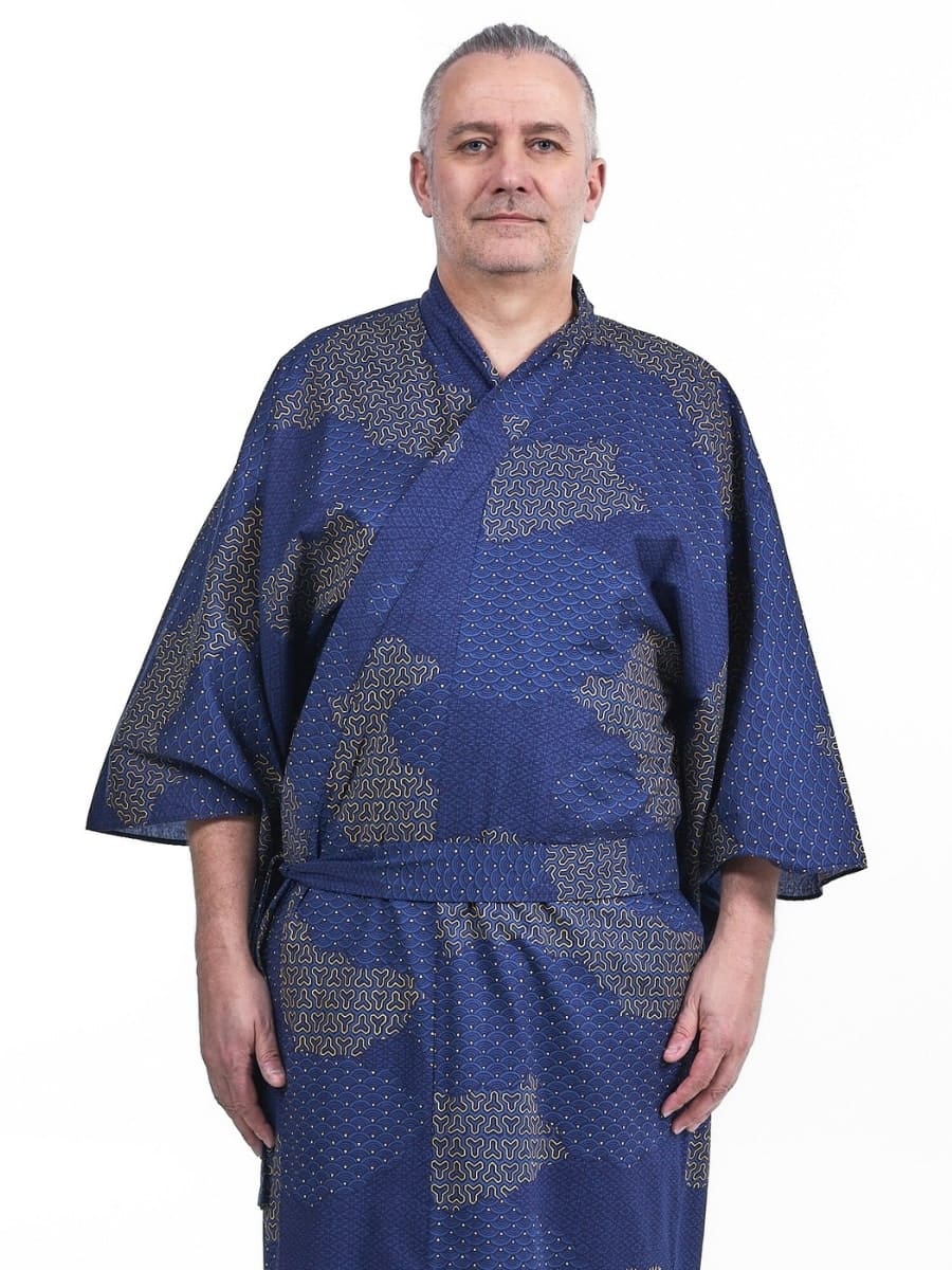 Kumo Yukata Kimono til mænd