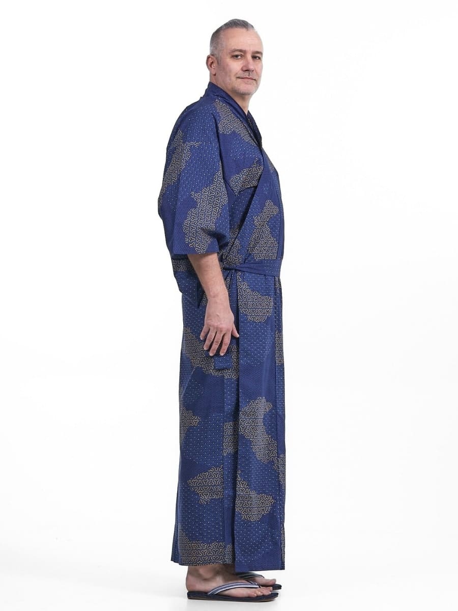 Kumo Yukata Kimono til mænd