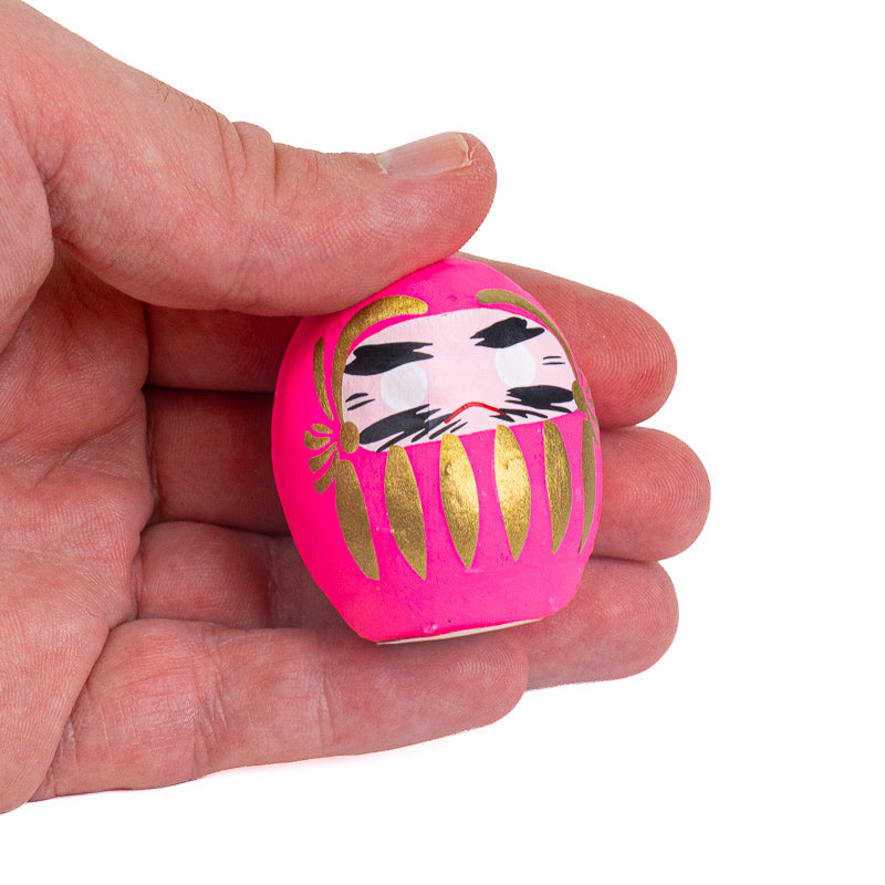 Lille Japansk Daruma 4 cm - Flere Farver