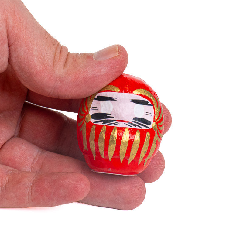 Lille Japansk Daruma 4 cm - Flere Farver