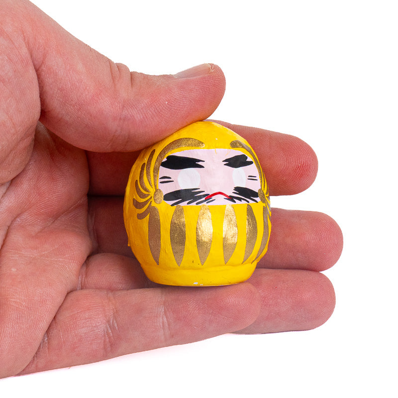 Lille Japansk Daruma 4 cm - Flere Farver