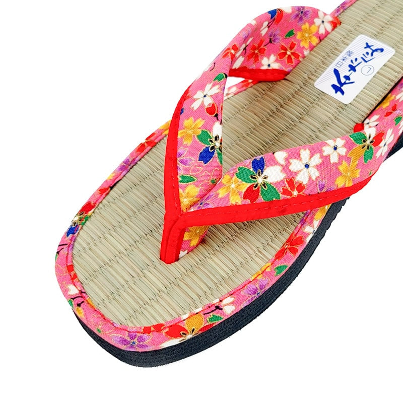 Lyserød Sakura japansk zori EU 35-37