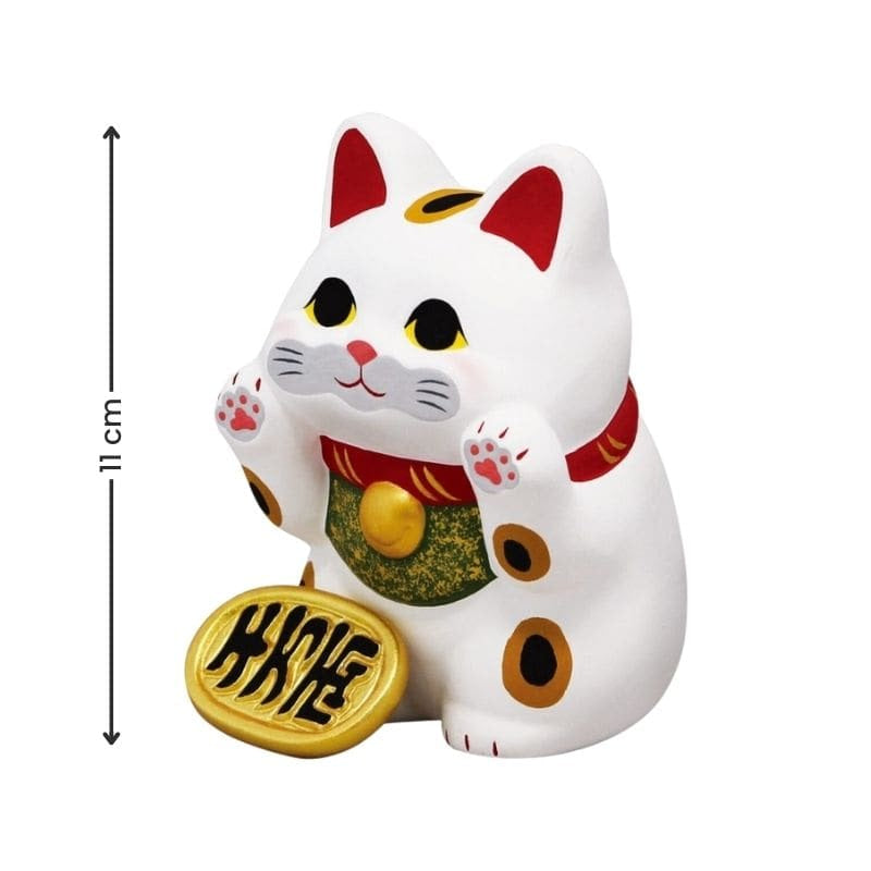Maneki Neko Kawaii Hvid