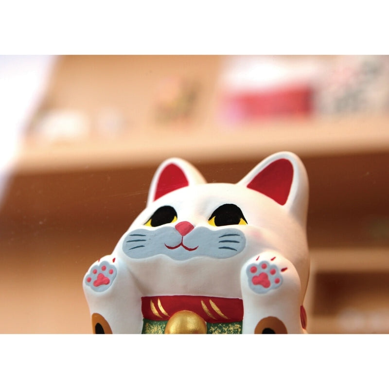 Maneki Neko Kawaii Hvid
