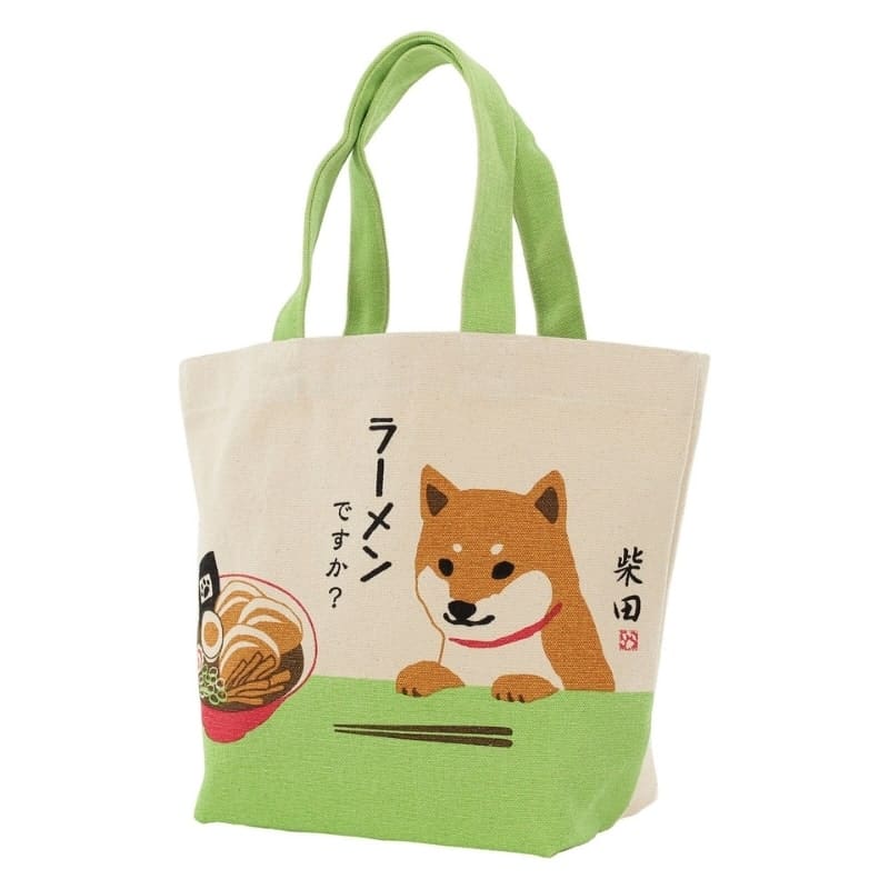 Mini tote bag Ramen & Shiba