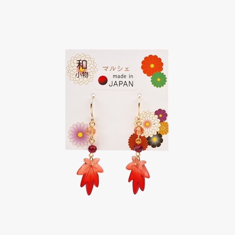 Momiji japanske øreringe
