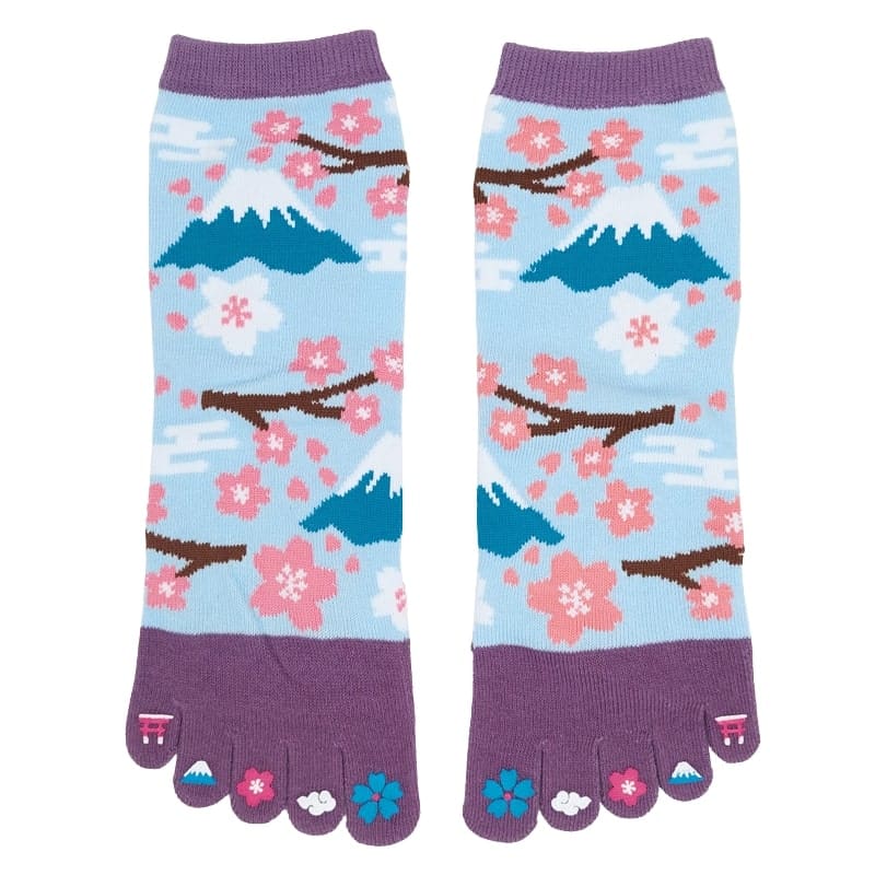 Mount Fuji 5-finger-strømper EU 36-39