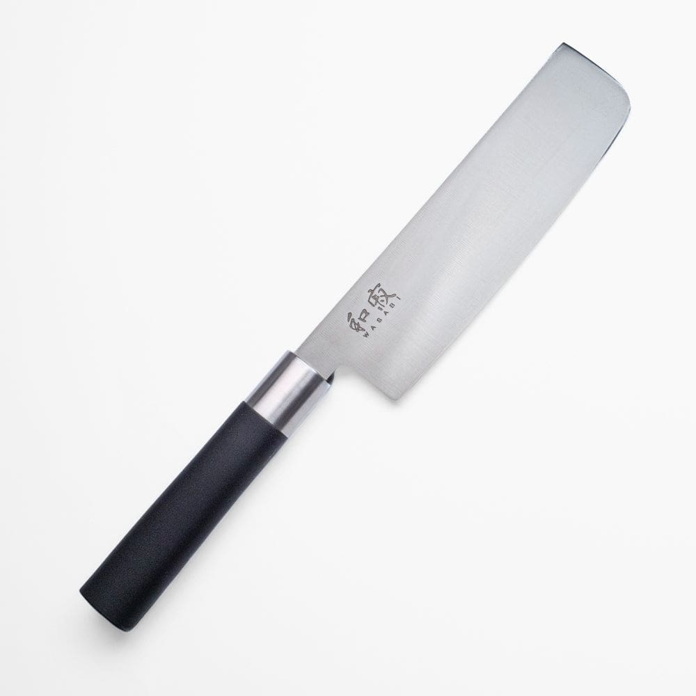 Nakiri Wasabi Sort kniv 16,5 cm