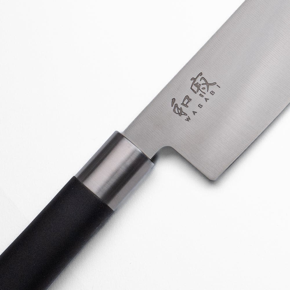 Nakiri Wasabi Sort kniv 16,5 cm