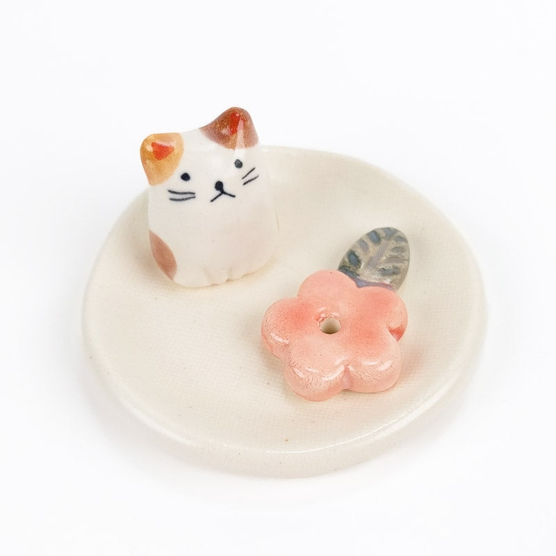 Neko Sakura japansk røgelsesholder