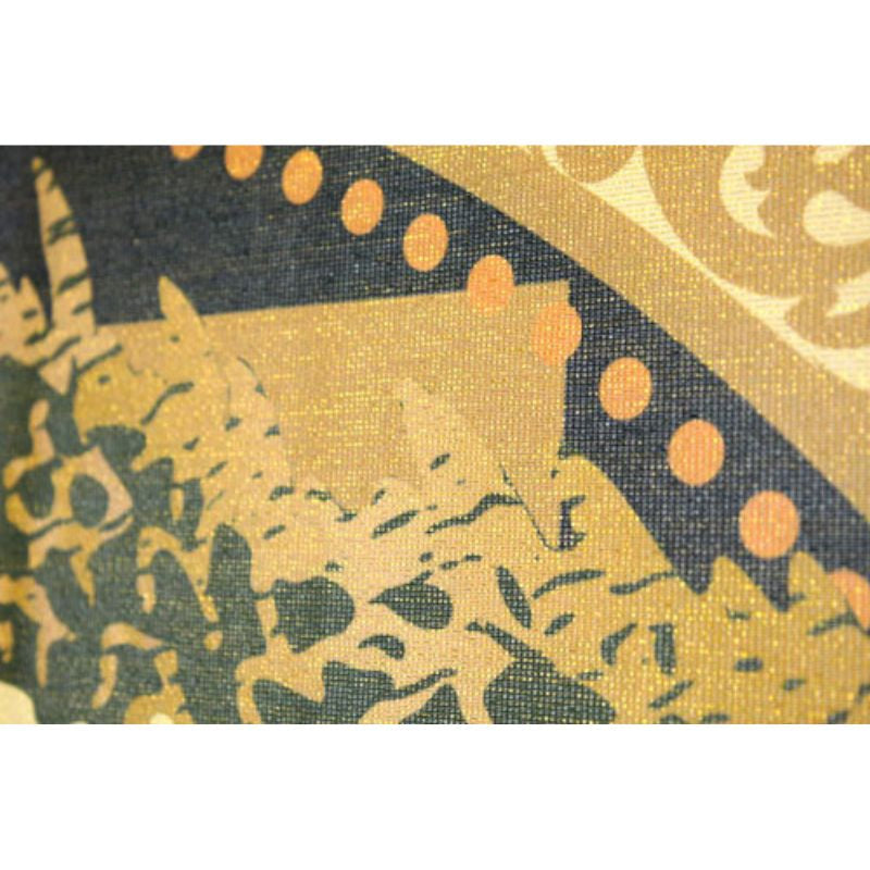 Noren japansk gylden drage 85 x 150 cm