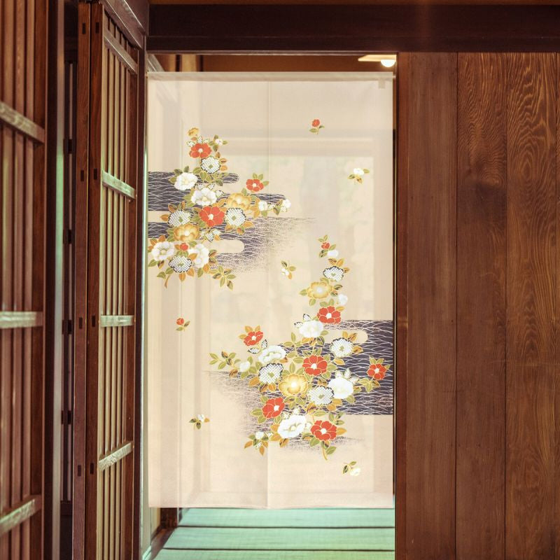 Noren Japansk Tsubaki 85 x 150 cm