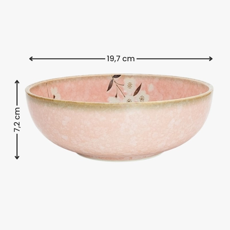 Pinku Sakura japansk donburi-skål