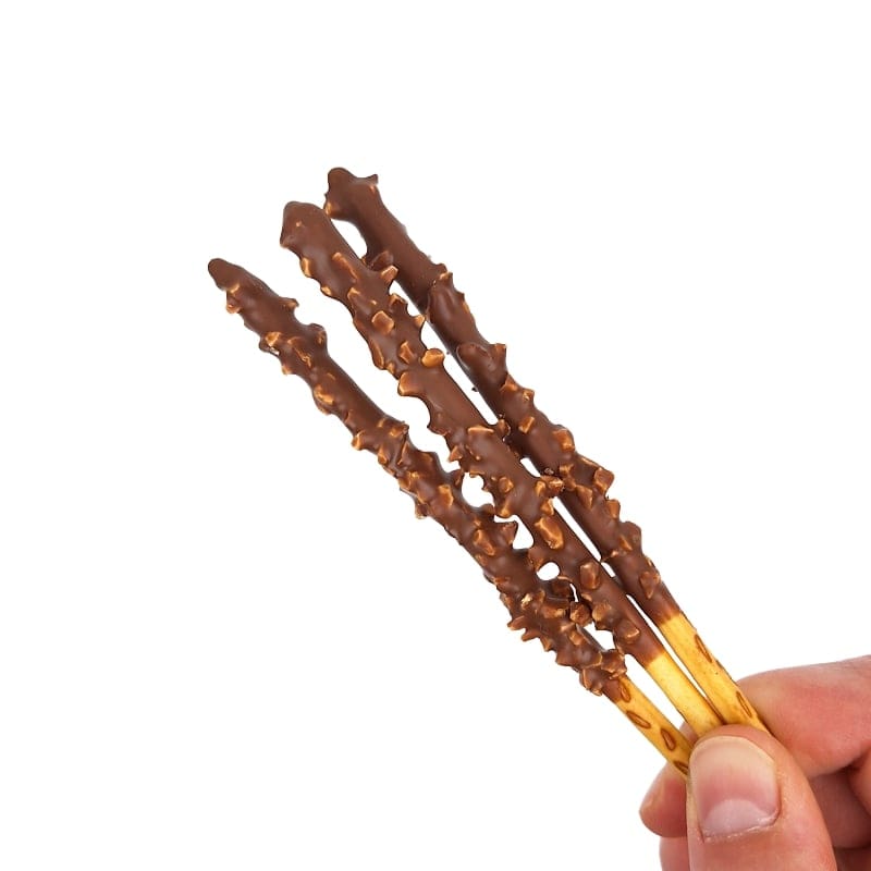Pocky chokolade med mandelsplitter
