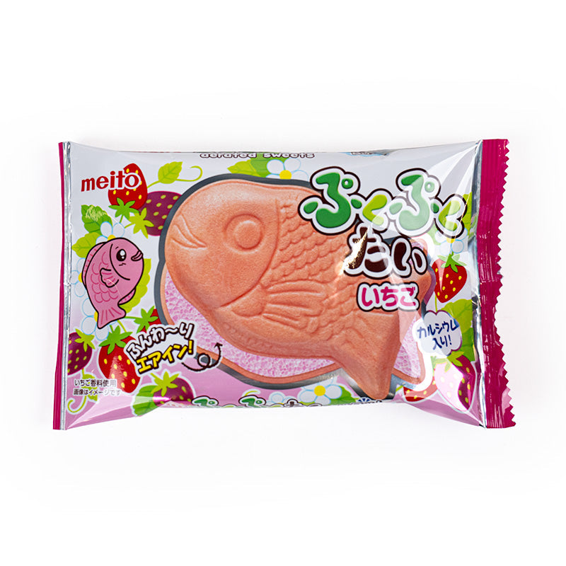Puku Puku Taiyaki Vaffel – Jordbær