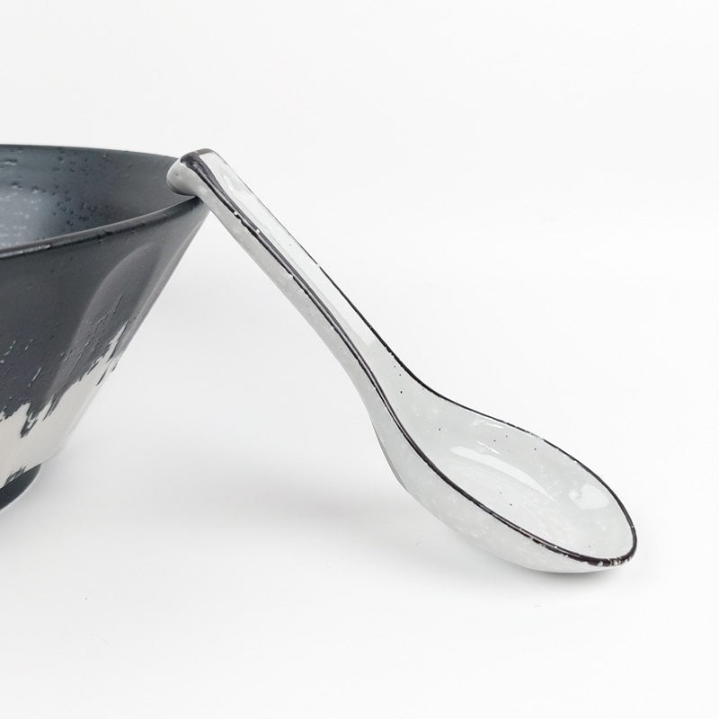 Ramen-ske af porcelæn