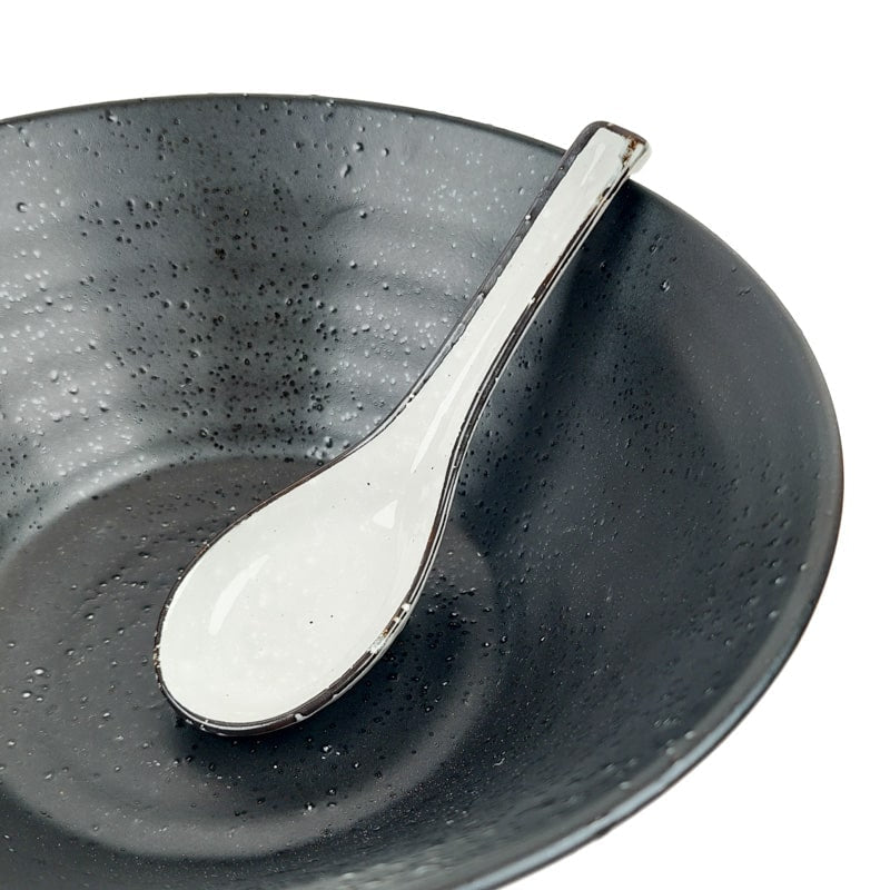 Ramen-ske af porcelæn