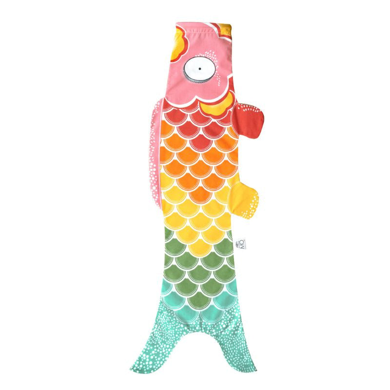 Regnbue Koinobori - 70 cm