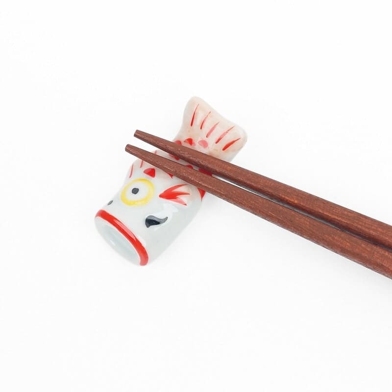 Rød Koinobori japansk spisepindeholder