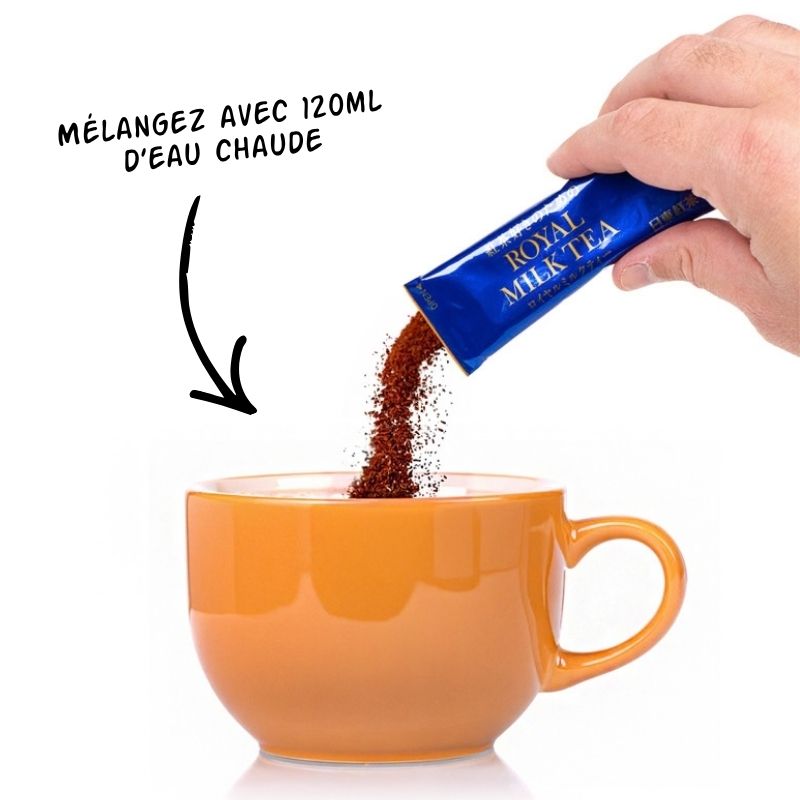 Royal Milk Tea i Portionsbreve
