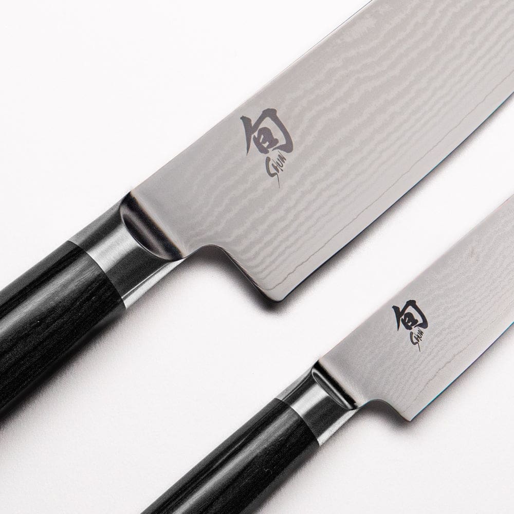 Sæt med 2 Shun Classic-knive - Universal og Santoku
