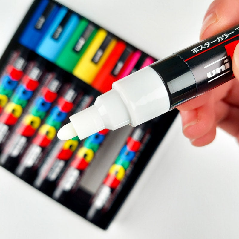 Sæt med 8 Posca-markører