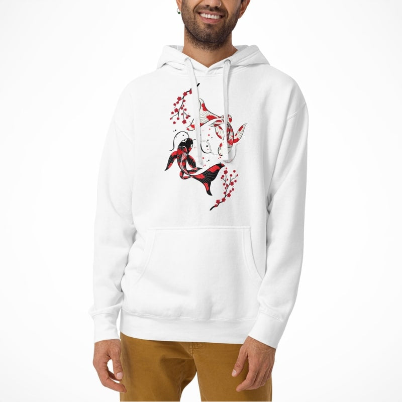 Sakura Koi japansk sweatshirt