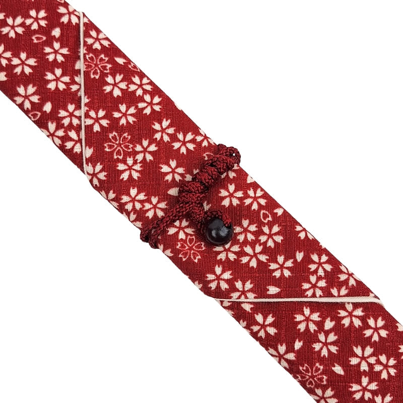 Sakura Red japansk spisepinde-etui