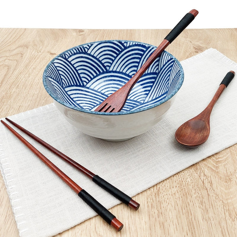 Seigaiha japansk skål