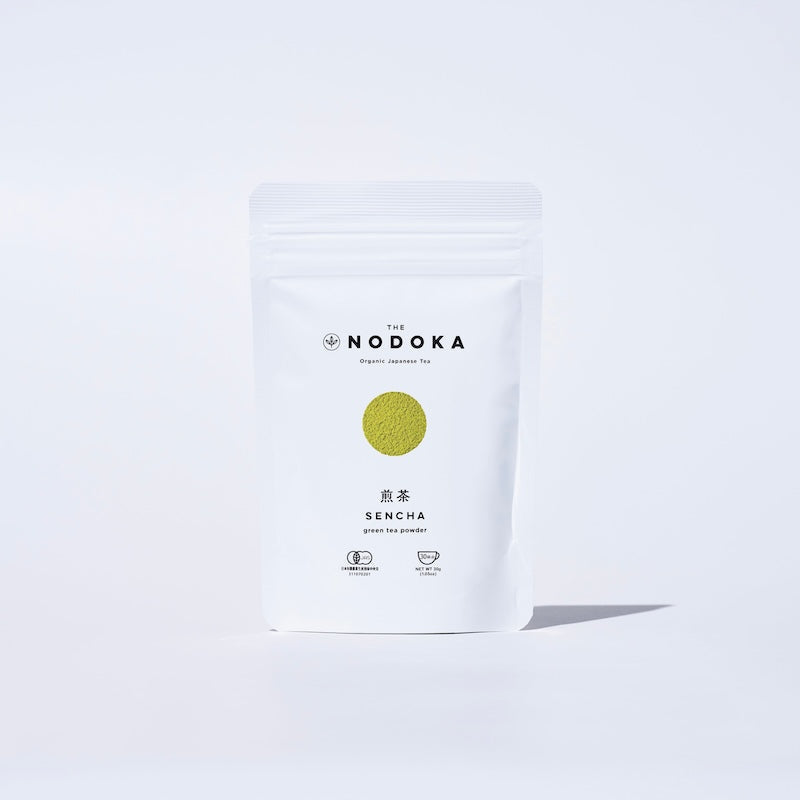 Sencha te-pulver