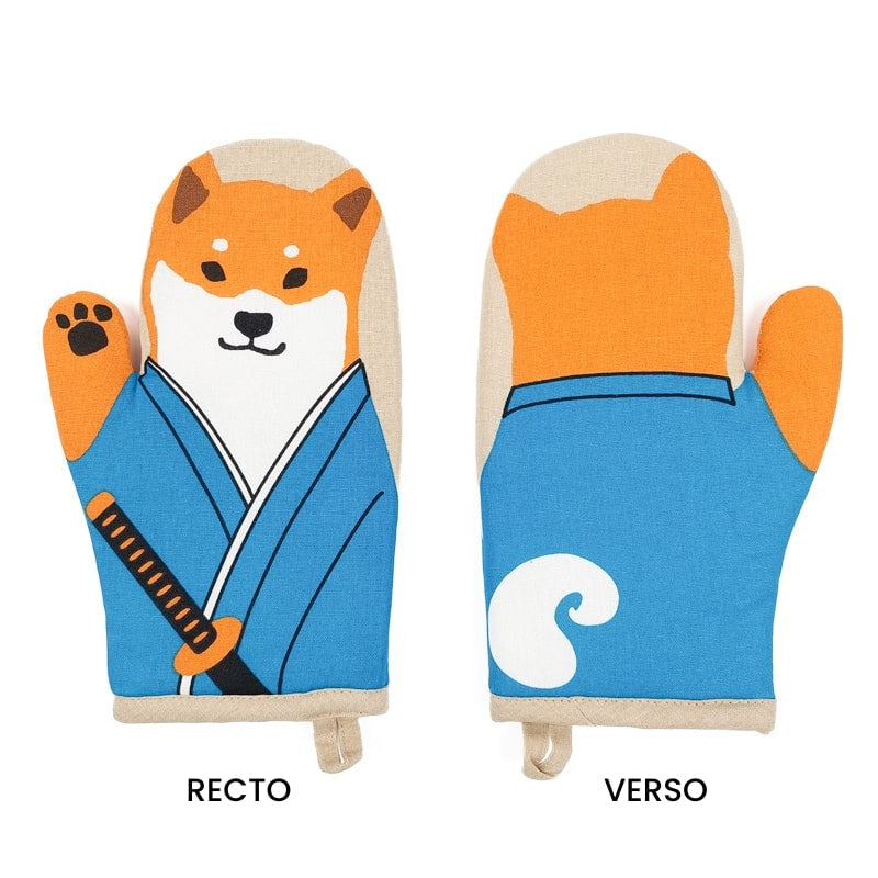 Shiba Samurai køkkenhandske