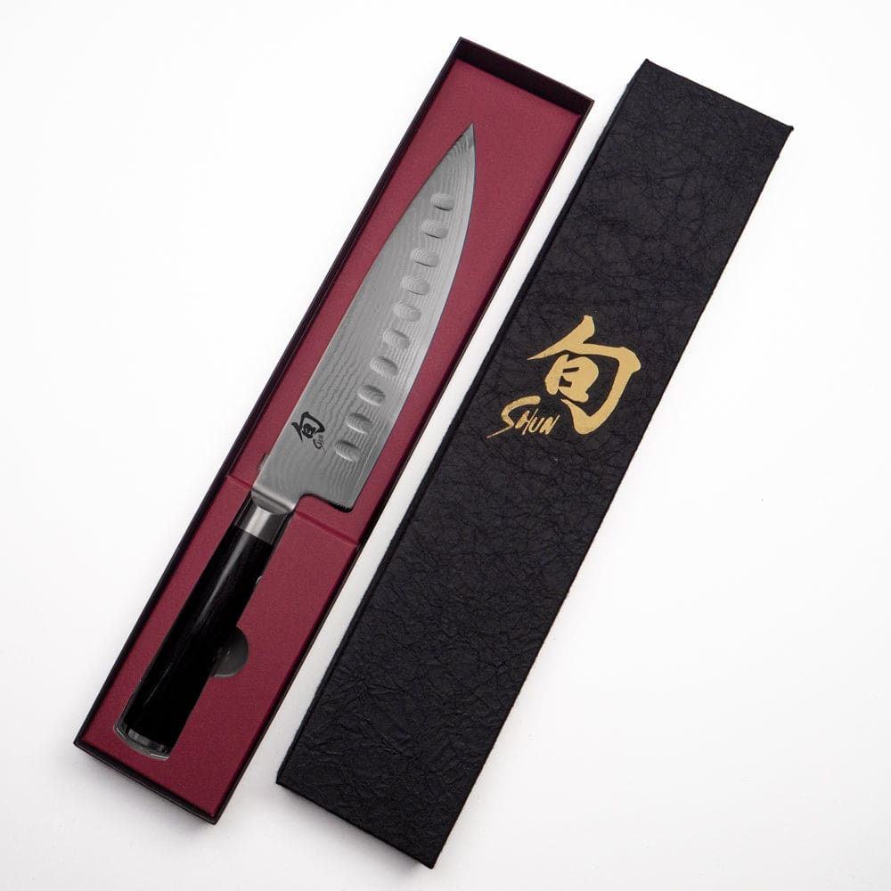Shun Classic kokkekniv 20 cm honeycomb-blad