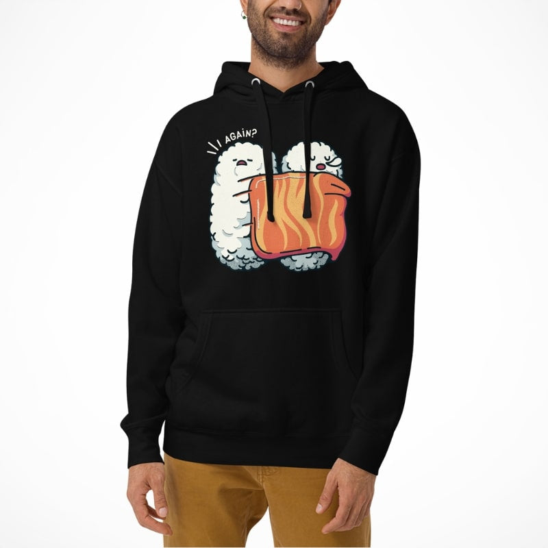 Sleeping Sushi japansk sweatshirt