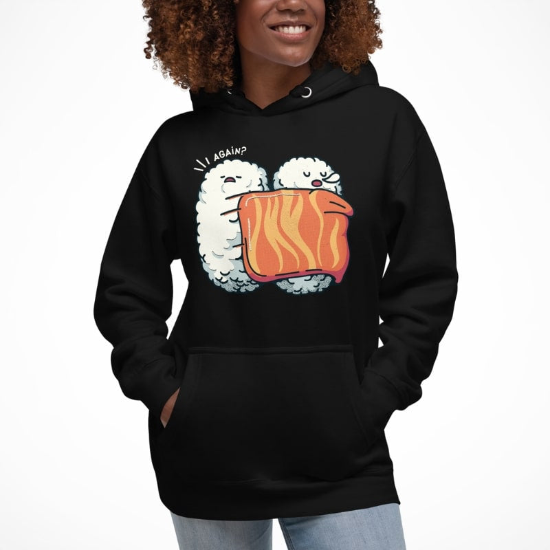 Sleeping Sushi japansk sweatshirt
